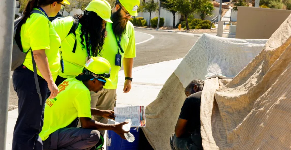 Las Vegas hit an all-time high of 120°F