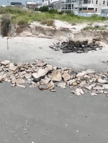 Beach Erosion in Brigantine Raises Safety Concerns Ahead of Hurricane Season