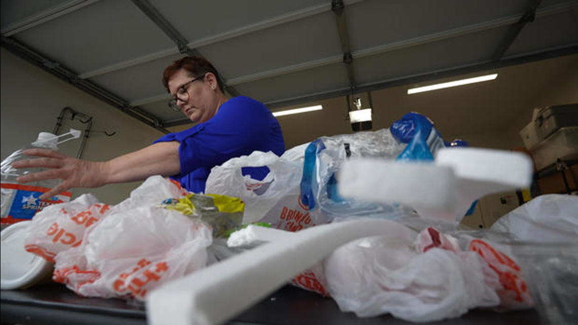 Houston Woman's Tracking Devices Uncover Flaws in City’s Recycling Program