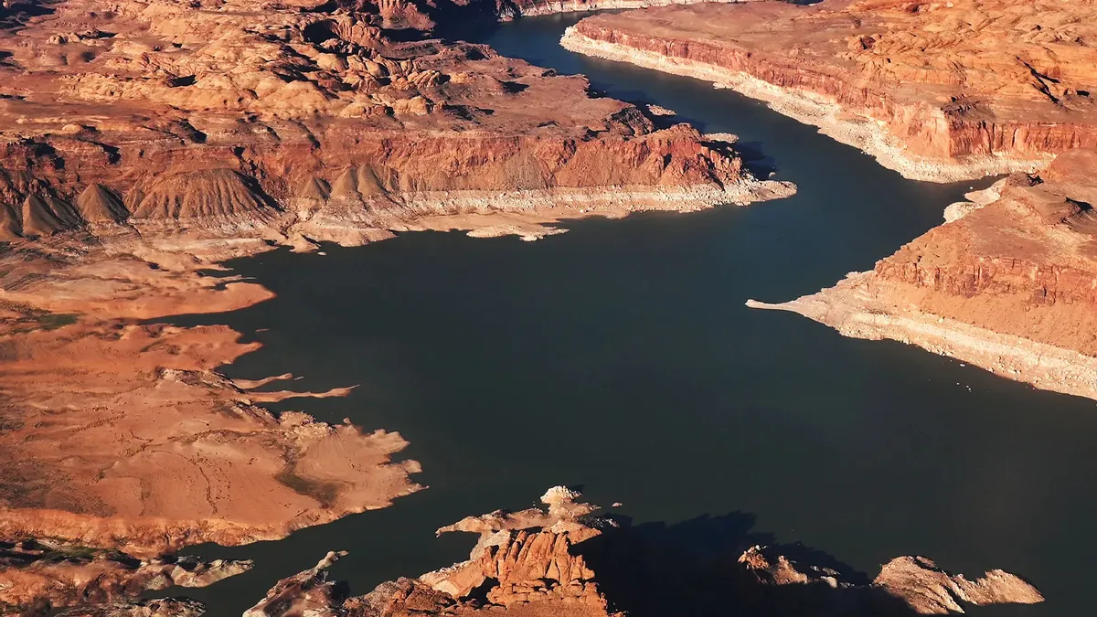 Lake Powell's Low Water Levels Spark Debate Over Ecosystem Revival and Water Supply Needs