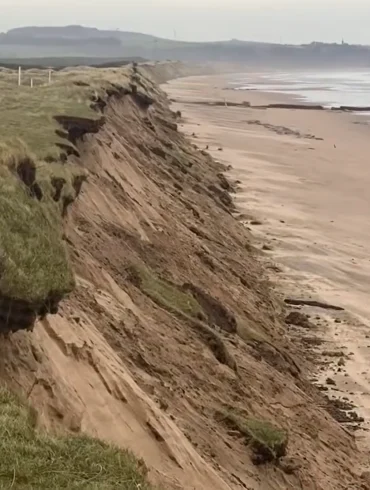 Montrose Faces Severe Erosion from Climate Change, Threatening Infrastructure and Historic Golf Course