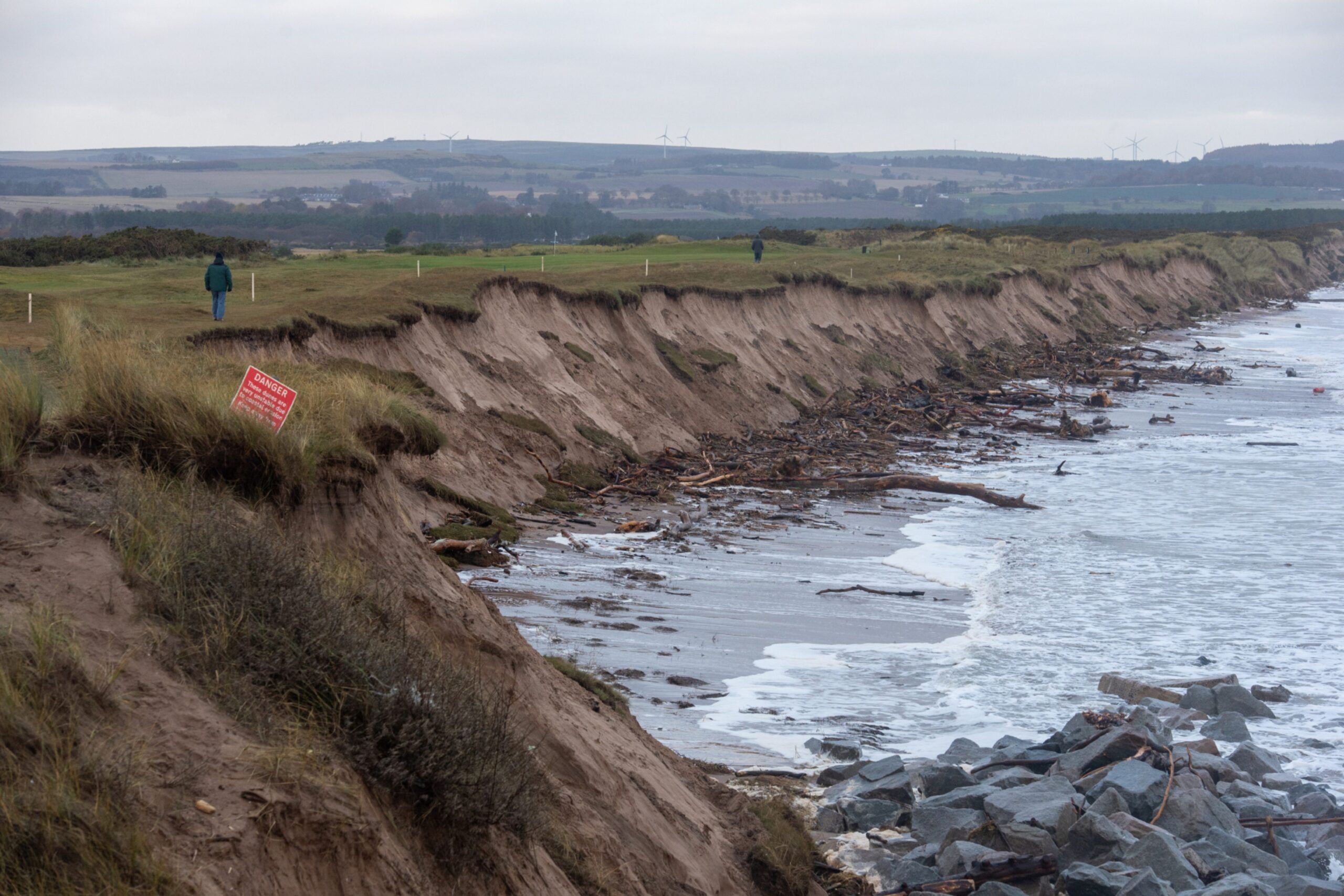 Montrose Faces Severe Erosion from Climate Change, Threatening Infrastructure and Historic Golf Course