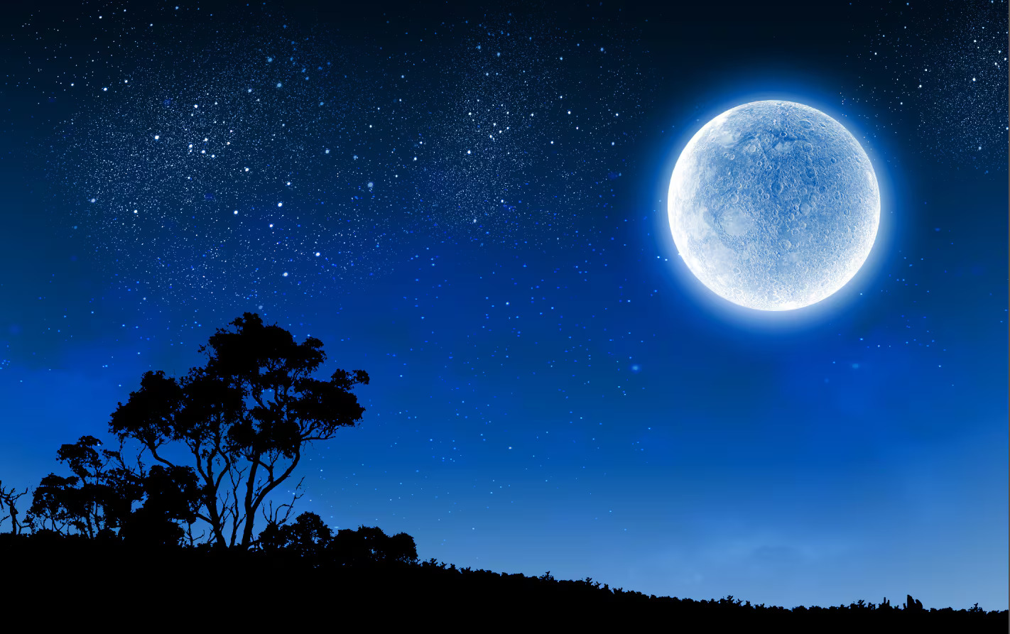 Rare Seasonal Blue Moon and Sturgeon Moon to Illuminate the Sky in August 2024