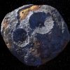 Rust Discovery on Asteroid Psyche Challenges Assumptions and Sheds Light on Planetary Formation