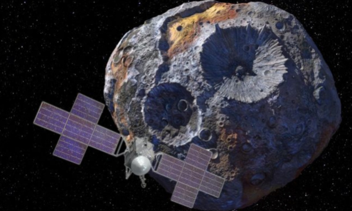 Rust Discovery on Asteroid Psyche Challenges Assumptions and Sheds Light on Planetary Formation