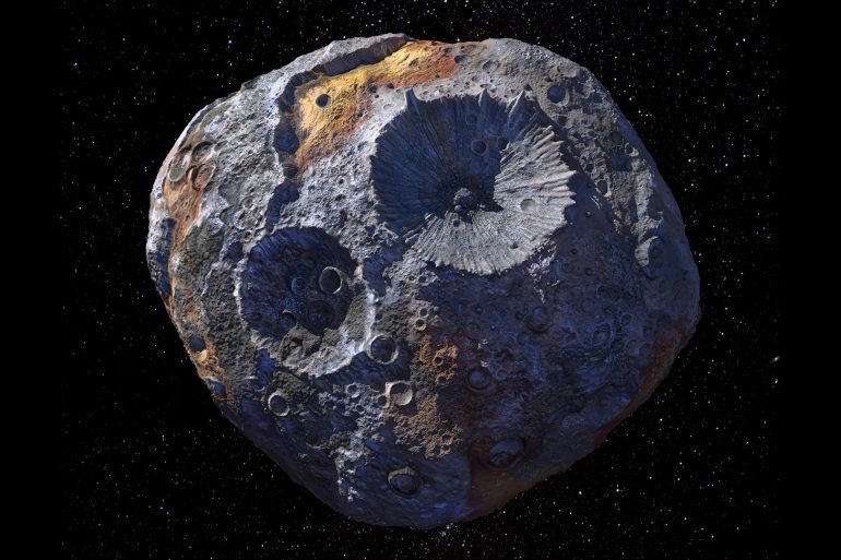 Rust Discovery on Asteroid Psyche Challenges Assumptions and Sheds Light on Planetary Formation