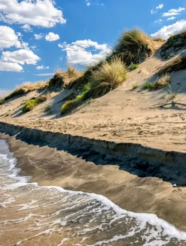 Scientists Test Electrical Method to Strengthen Sand and Combat Coastal Erosion