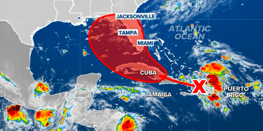 Tropical Wave Invest 97L Nears Southeastern Gulf with Potential to Become Tropical Storm Debby