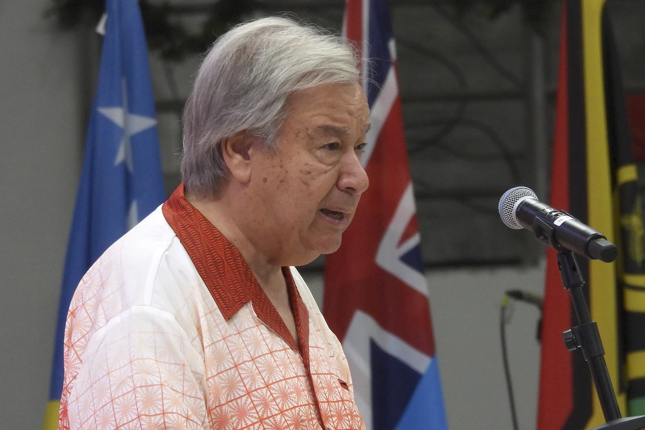 UN Chief Calls on Major Polluters to Cut Emissions as Pacific Islands Face Rising Sea Levels and Climate Crises