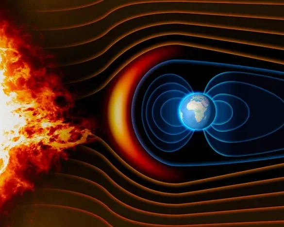 When Earth Grew Magnetic Wings During the Rare Solar Storm of April 2023