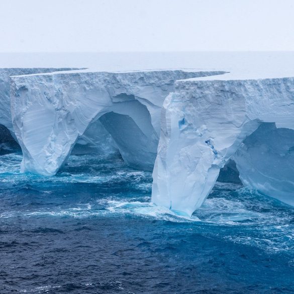 World's Largest Iceberg A23a Defies Antarctic Currents, Spinning in Place