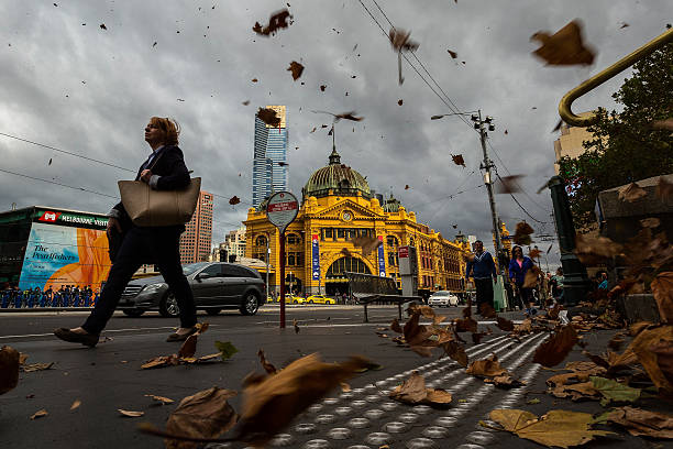 Victoria is also grappling with severe weather