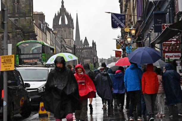 Saturday will bring sunny spells across England, Wales, and much of eastern Scotland