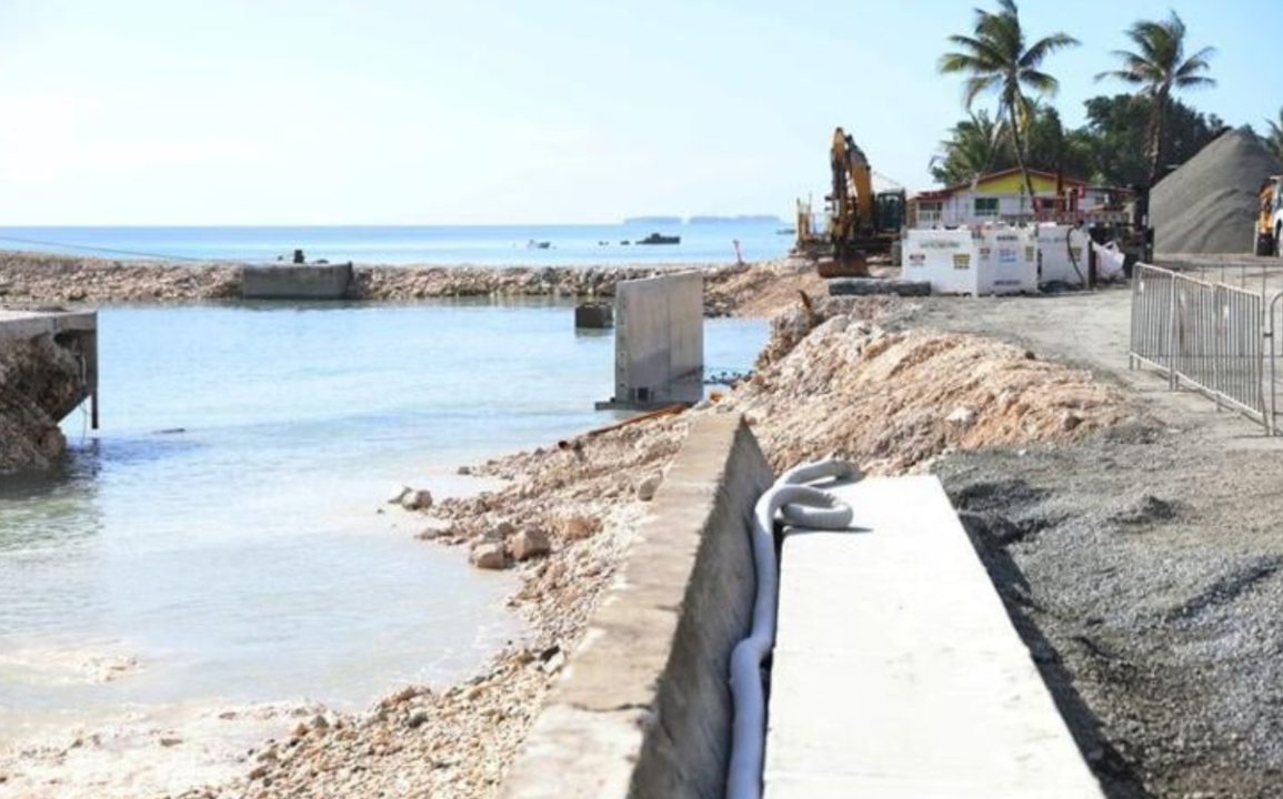 Sinking Tuvalu fights to keep maritime boundaries as sea levels rise