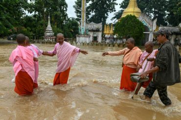 Typhoon Yagi Hits Myanmar with Severe Flooding and Landslides Leaving 74 Dead and 65,000 Homes Destroyed