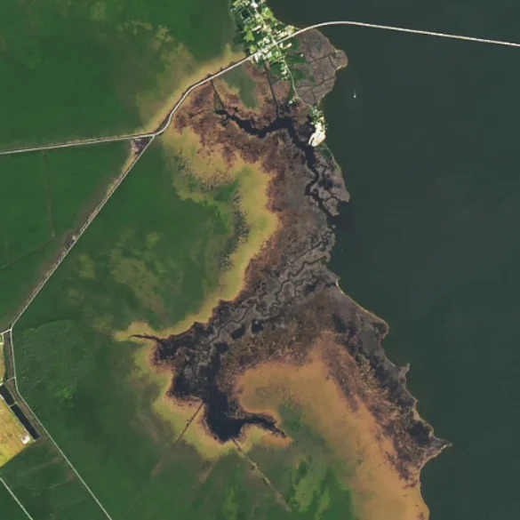 NASA Images Capture the Haunting Spread of “Ghost Forests” along North Carolina’s Coast