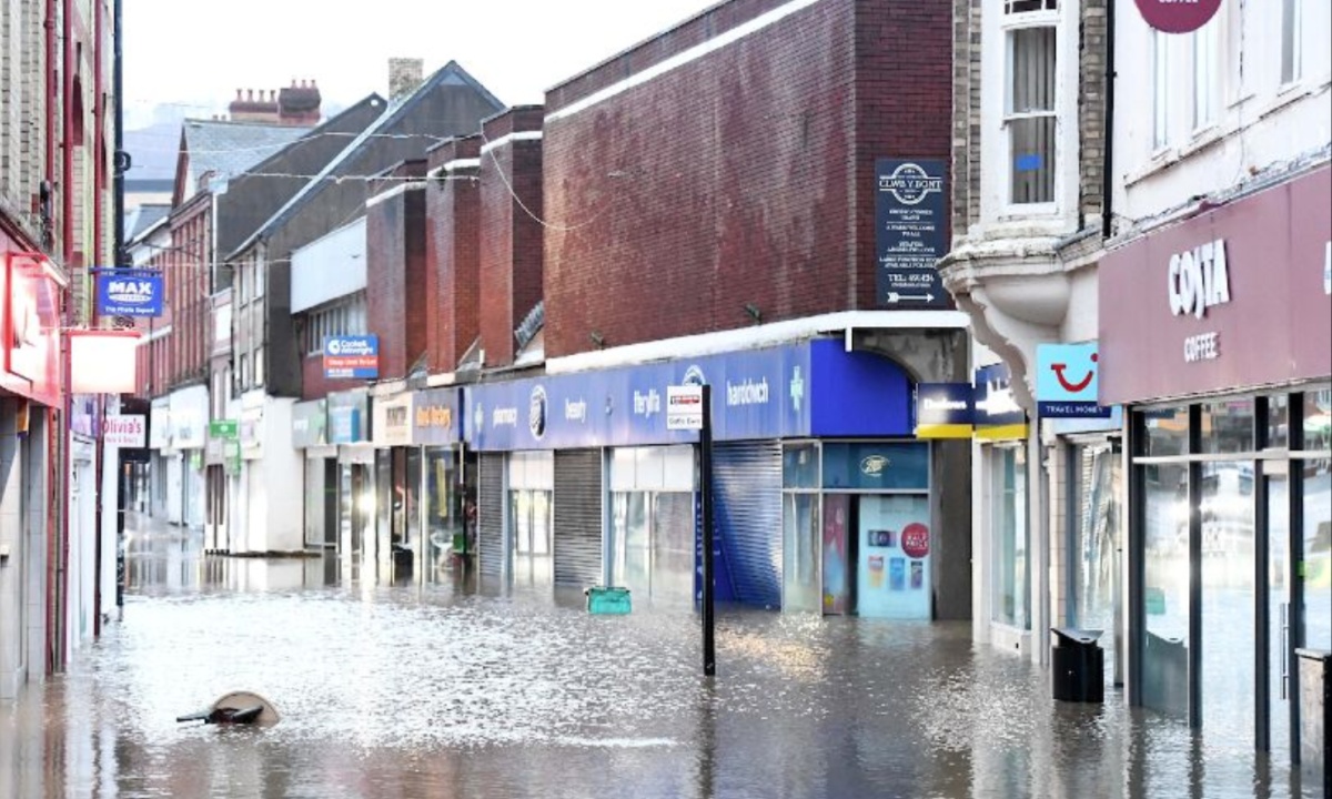 Pontypridd Bookshop Owner Vigilant as Flood Risks Persist Following Storm Dennis Devastation