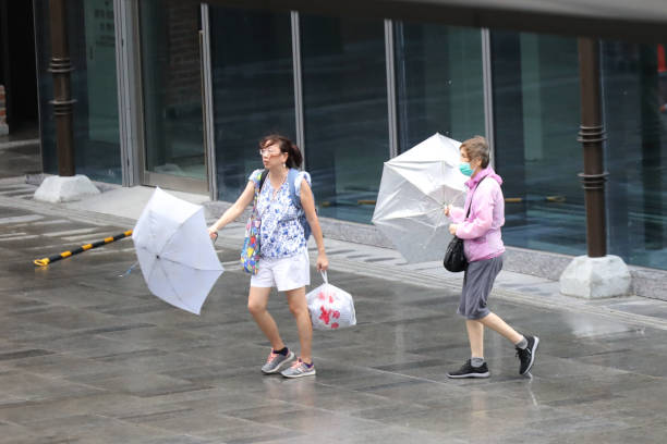 Typhoon Krathon has caused significant damage as it approaches Taiwan