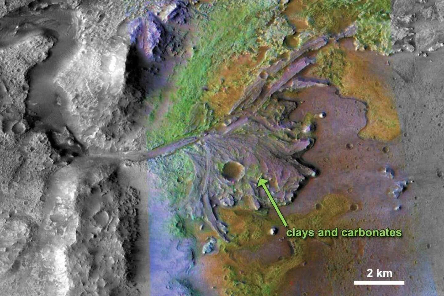 Researcher Connects CO2 Ice to Mars' Ability to Support Rivers and Seas in Ancient Past