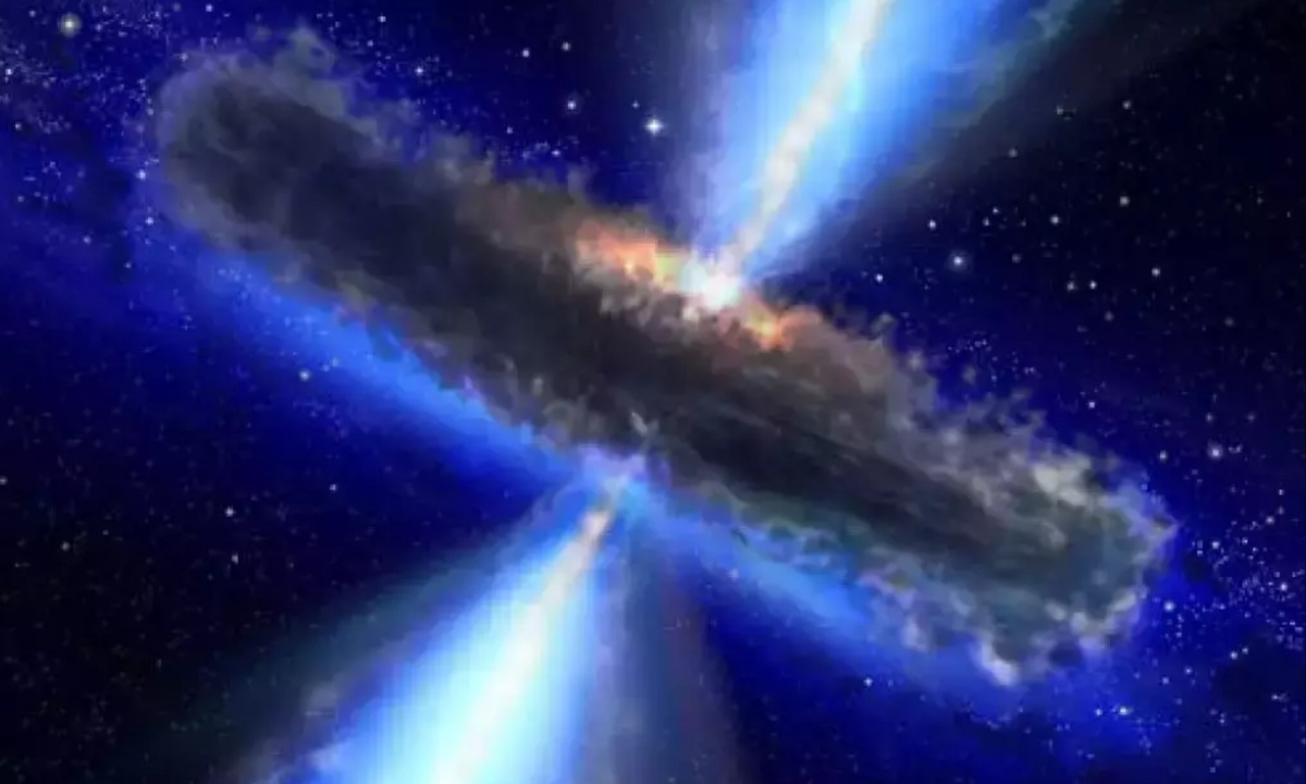 Astronomers Discover Vast Water Reservoir Surrounding Quasar 12 Billion Light-Years Away