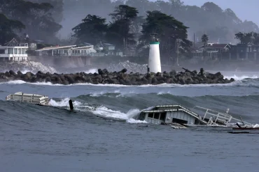 California Storm Brings Tragedy, Destruction, and Record Waves to Central Coast