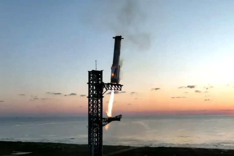 SpaceX Super Heavy Booster Landing Marks Progress Amid Sonic Boom Concerns for Communities and Wildlife