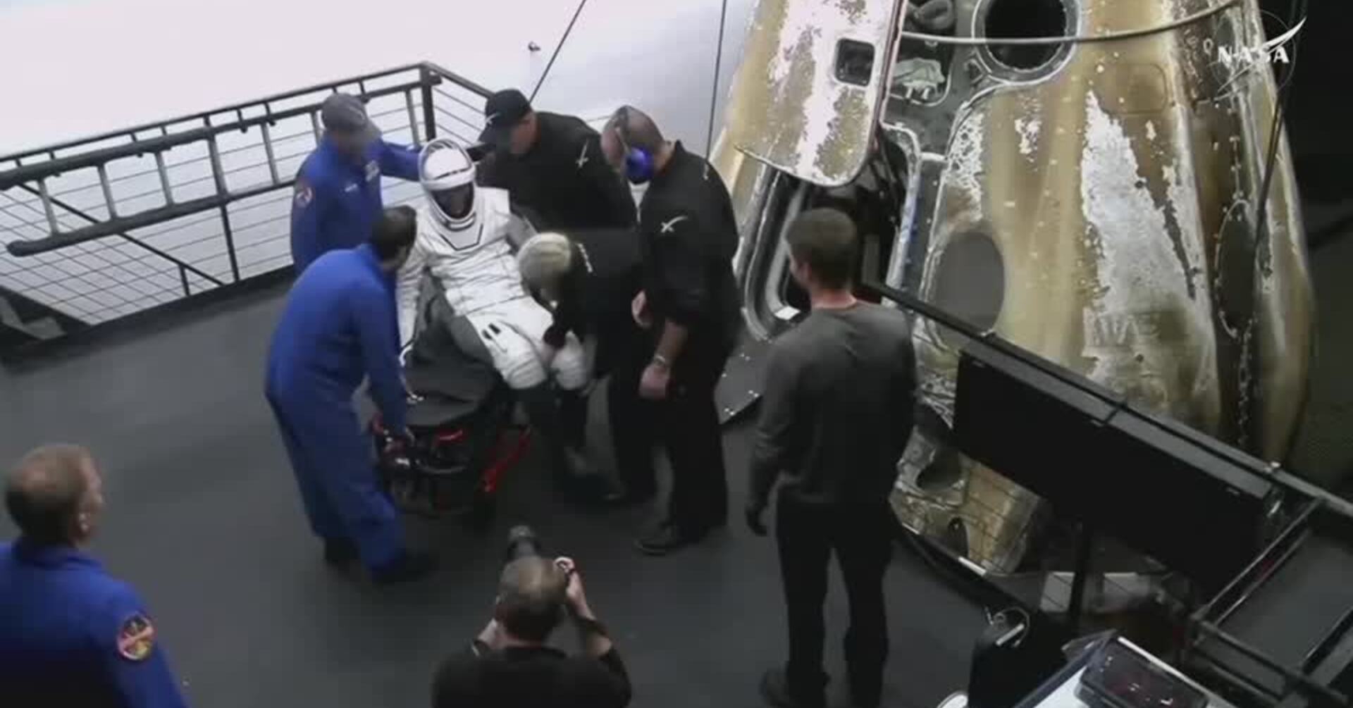 SpaceX Crew-8 Returns Safely from 235-Day ISS Mission; One Astronaut Under Medical Observation