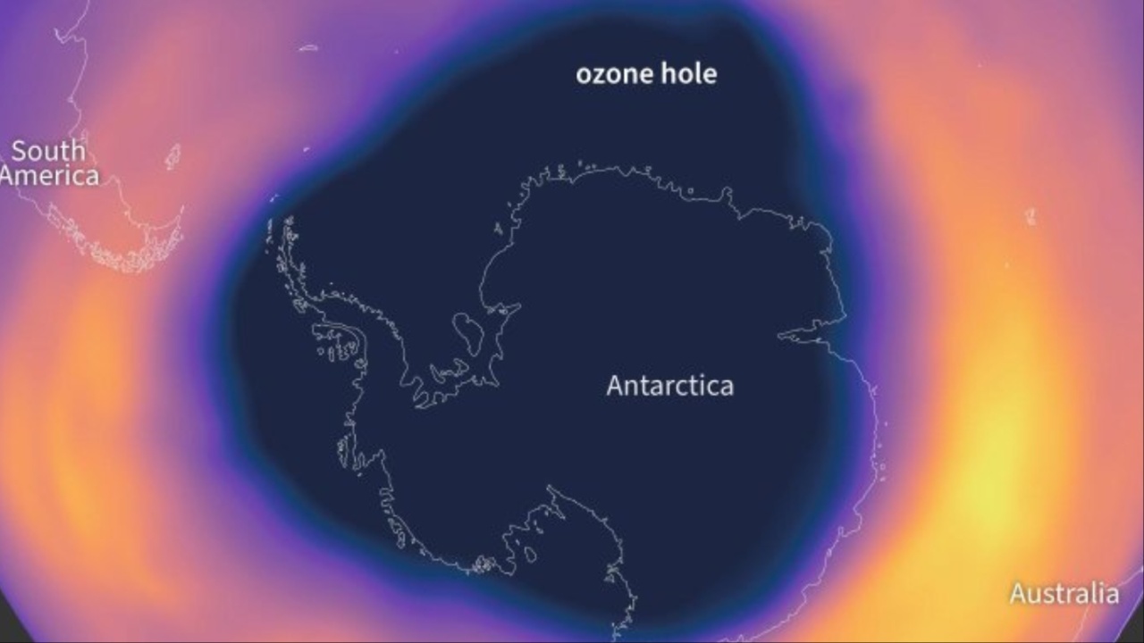 Antarctic Ozone Hole Shrinks to Seventh Smallest in 2024, Showing Signs of Gradual Recovery