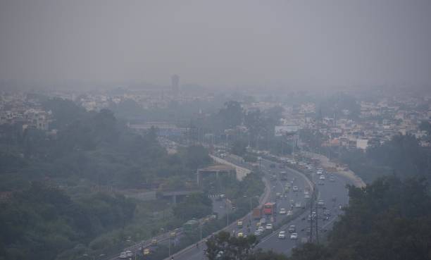 Delhi smog during winters