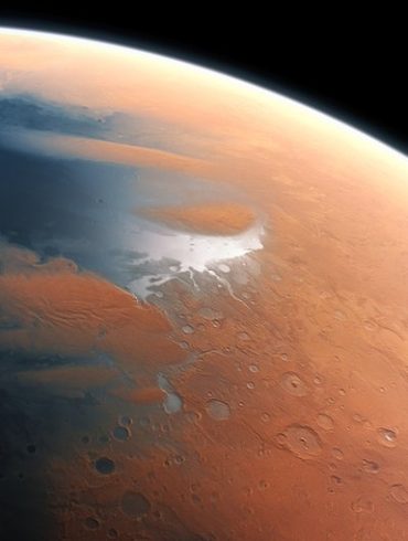 Researcher Connects CO2 Ice to Mars' Ability to Support Rivers and Seas in Ancient Past