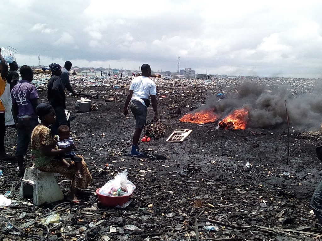 Toxic E-Waste Crisis in Ghana’s Agbogbloshie Dumpsite Exposes Health Risks and Environmental Damage